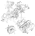 Page A Diagram and Parts List for 21A-448A401 1998 Yard Man Tiller
